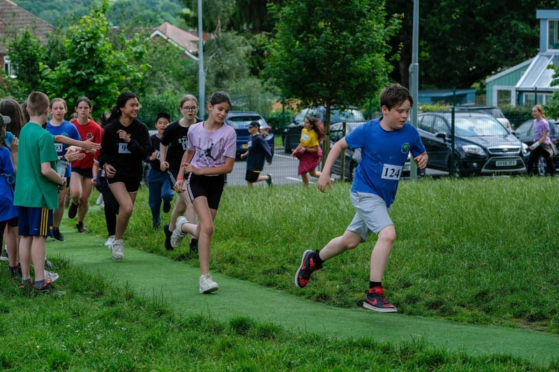 Totley Primary School held their Dream Mile run as part of sports week