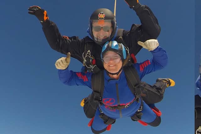 Cheryl Jones joined her local Weight Watchers meeting with her confidence at an all time low, she's went on to lose 5 stone and gained the confidence to fulfil her dream of skydiving and has raised £1000 for Weston Park Cancer Hospital 