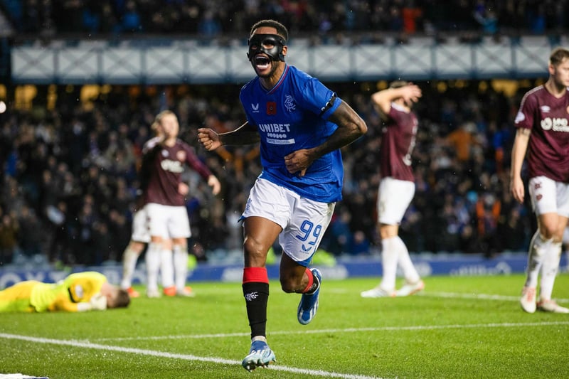 Rangers’ striker Danilo scored a late winner against Hearts at Ibrox last weekend.