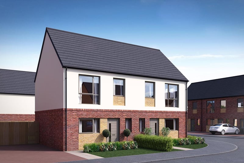 This is a two-bedroom terrace with en-suite to master bedroom. Price: £168,950