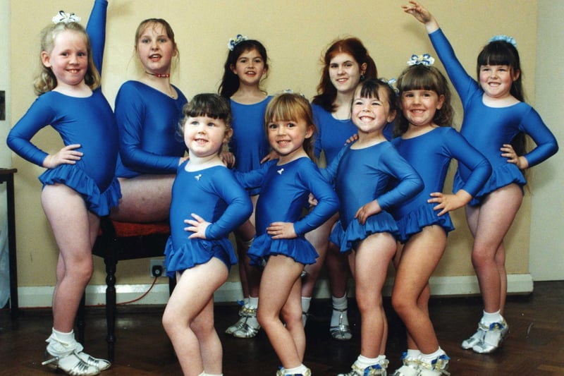Dancers from Vivien School of Dancing in June 1995. Does this bring back great memories?