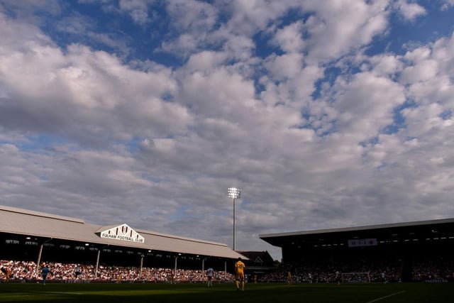 Craven Cottage is one of the more old school grounds in English football and is a popular stadium to attend by the banks of the River Thames. The Cottagers are looking to bounce back to the Premier League after their relegation last season with Craven Cottage the 14th ranked stadium in the UK for Instagram hashtags according to RugbyLive (Photo by Justin Setterfield/Getty Images)