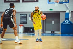 Rodney Glasgow Jr has quickly established himself as an important player for the Sheffield Sharks. Photo: Adam Bates