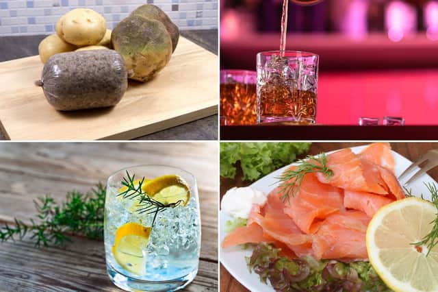 Some of the great Scottish produce that can be enjoyed at food and drink festivals this autumn and winter.