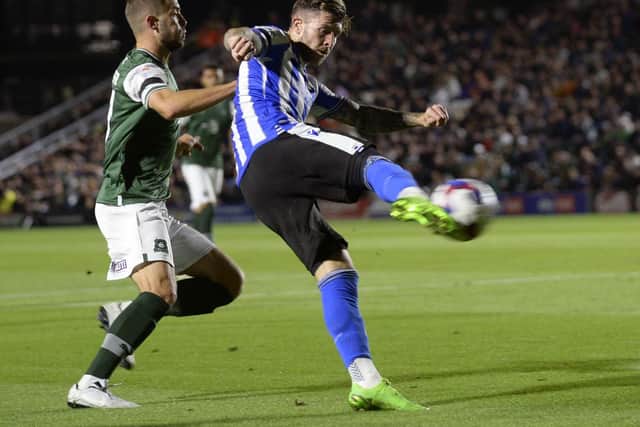 Josh Windass hit the post twice for Sheffield Wednesday on Tuesday night.