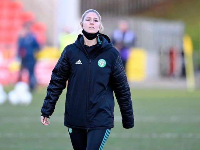 Sarah Harkes in a big part of Celtic's energetic midfield. Capable of bagging an impressive amount of goals from midfield, the American has been one their stand outs since returning from a knee injury earlier in the year.