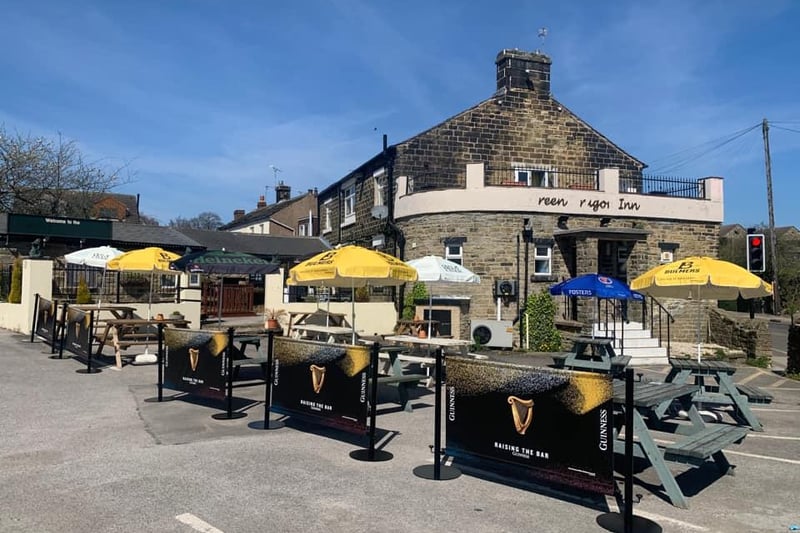 The Green Dragon sent in this (in no way an advertisement attempt) picture, along with the caption; "Our beer garden finally open" with the obligatory beer glasses clinking emoji.