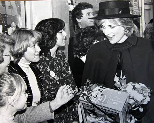 Princess Diana visited Chesterfield in 1981