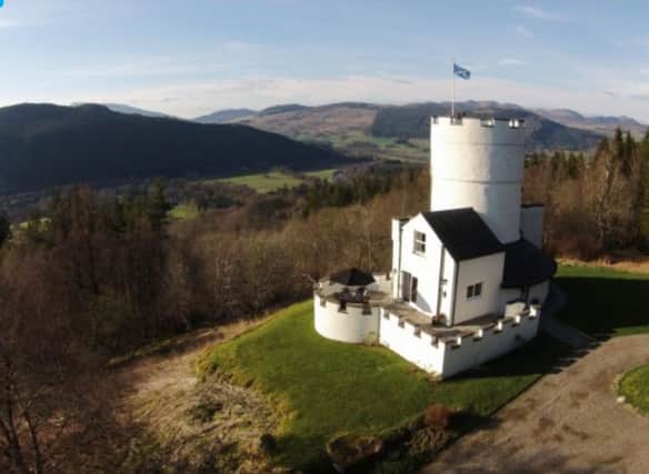 The White Tower offers a remote getaway in the middle of the beautiful Perthshire countryside.