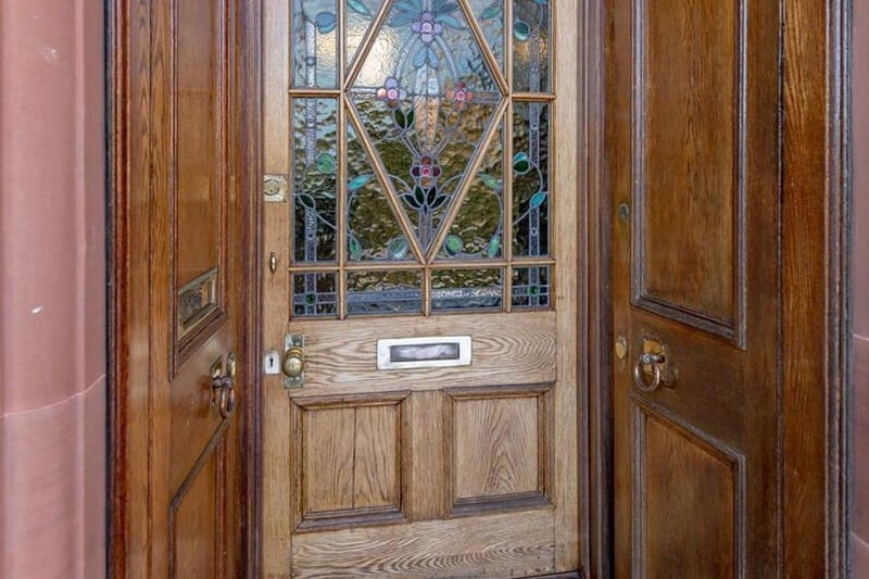 Front door and vestibule.