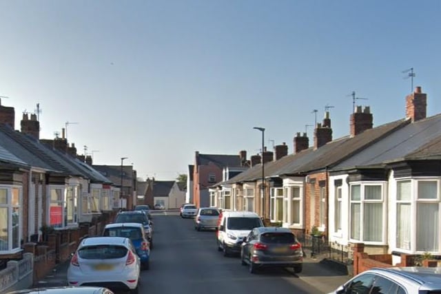 Five residents in this street celebrated receiving £1,000 each in August 2020.