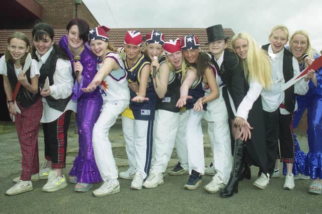 The West End Girls mime and dance group who were putting on a charity show in 2000. Were you a part of it?