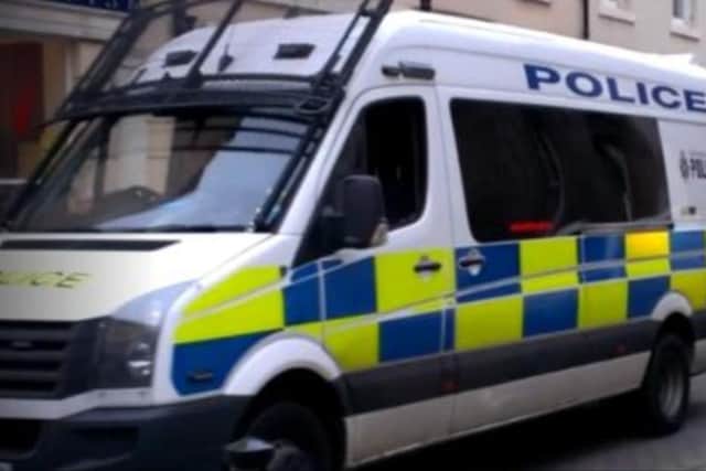 Three people have been arrested – including a boy of 16 – after a Sheffield police operation against drugs and antisocial behaviour near The Wicker. File picture shows a police van