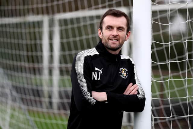 Luton Town manager Nathan Jones: Catherine Ivill/Getty Images