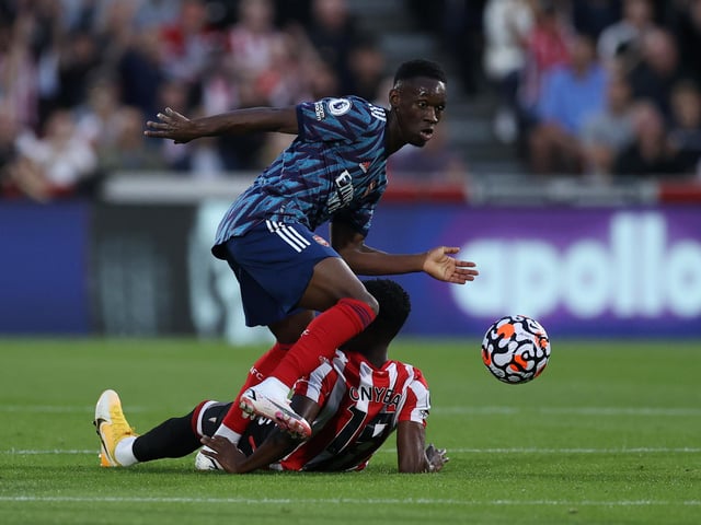 If the Blues are able to free up one of their loan spots, then they could do a lot worse than bringing Folarin Balogun to PO4. The forward is the second top scorer in the PL2 this season and led the line in the Gunners' opening day league defeat to Brentford (Photo by Eddie Keogh/Getty Images)