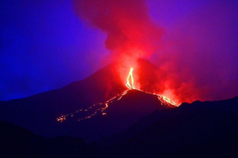 The last time Mount Etna had a significant eruption was in 2014, when lava poured out of its central cone. (Photo: TIZIANA FABI/AFP via Getty Images)