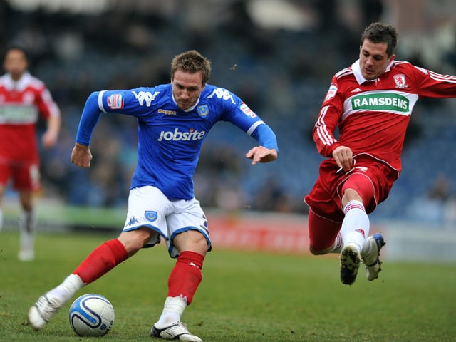 The midfielder joined Pompey on the same day as Kitson but enjoyed contrasting fortunes. Lawrence was appointed captain at Fratton Park and had to depart in 2012 when the club entered administration. He retired in 2017 and serves as a pundit for BBC Staffordshire and EFL on Quest.