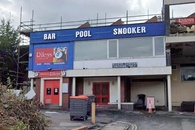 Rileys Snooker Club site before the recent transformation.
