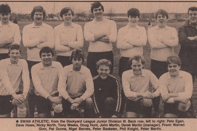 Swan Athletic, 1982/83