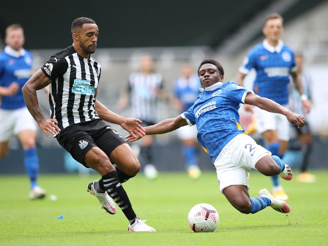 Magpies' shots: 6. Magpies' xG: 0.63. Brighton's shots: 13. Brighton's xG: 1.80