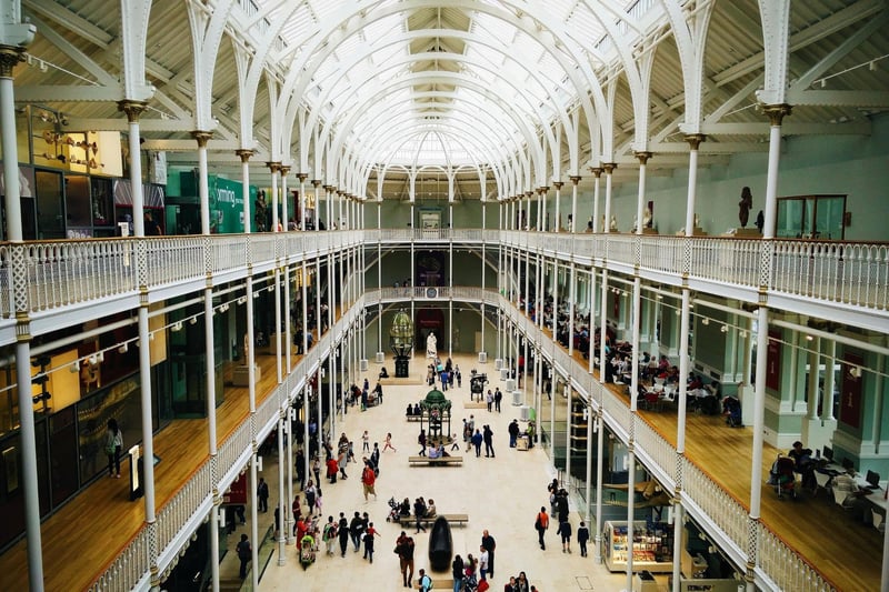 Edinburgh's National Museum of Scotland is a favourite for those looking for a fun day out with their children. Mat M wrote: "My favorite place is the entrance hall. This museum is great for kids, adults or teenagers. You won't be bored and it's free. I have been 50 times but I always discover new things."
