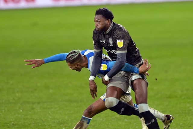 Dominic Iorfa was asked about his Sheffield Wednesday future. (Pic Steve Ellis)