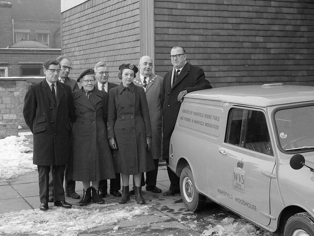 1965 saw the Mansfield Woodhouse launch of the WRVS Mobile Library.