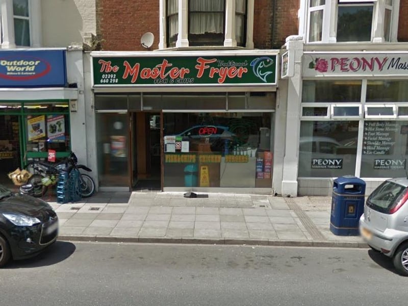 Master Fryer, 171 London Road, Portsmouth received a five star rating on February 16.