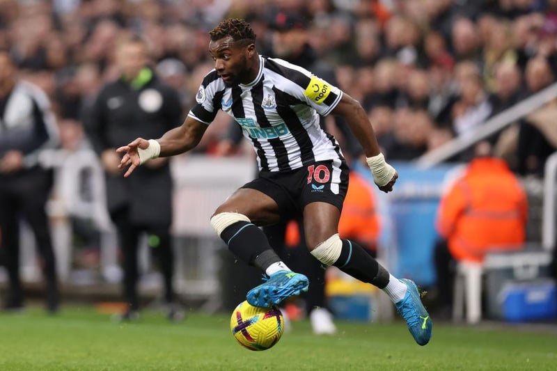 The French winger is set to return after suffering an injury in the Magpies’ win at Nottingham Forest prior to the international break.