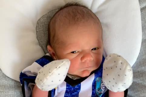 Jodie Hawley 's son Ollie James was born on April 30.