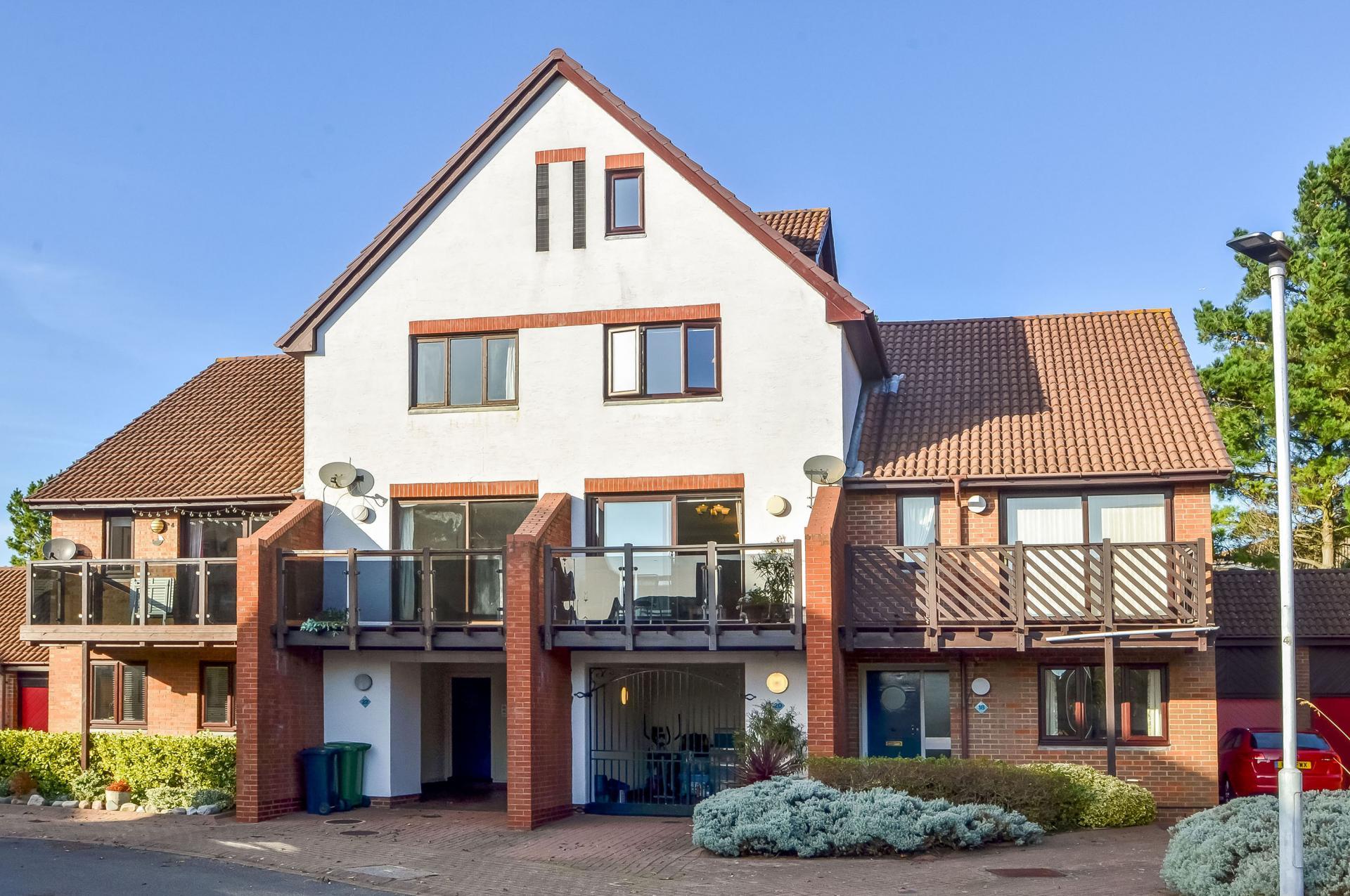 This four bedroom townhouse is on sale for £515,000 in Port Solent. It is listed by Fine and Country.