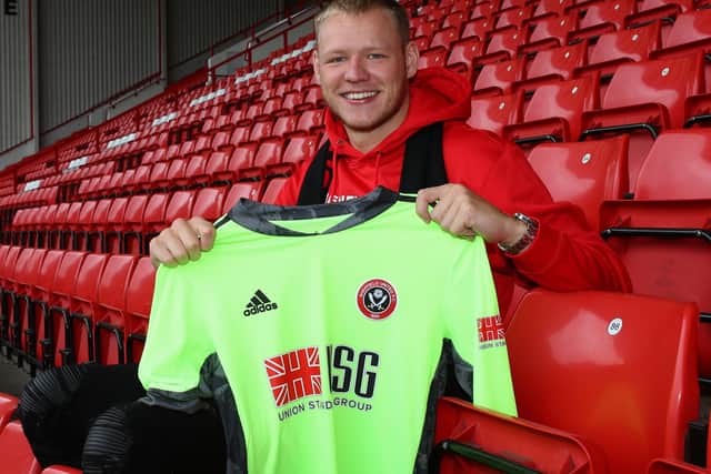 Goalkeeper Aaron Ramsdale signs for Sheffield United: Simon Bellis/Sportimage