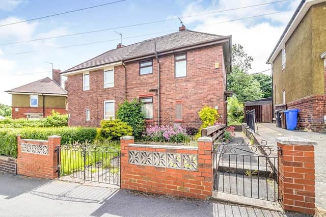 This two bed semi-detached house in Masters Road, Parson Cross, will be auctioned with a guide price of £65,000. The brochure describes it as a little gem, ideal for first time buyers or investors. https://www.zoopla.co.uk/for-sale/details/58992755/