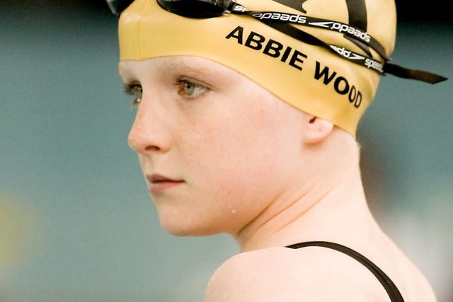 Buxton’s Abbie Wood - selected to swim for GB at the European Youth Olympics.