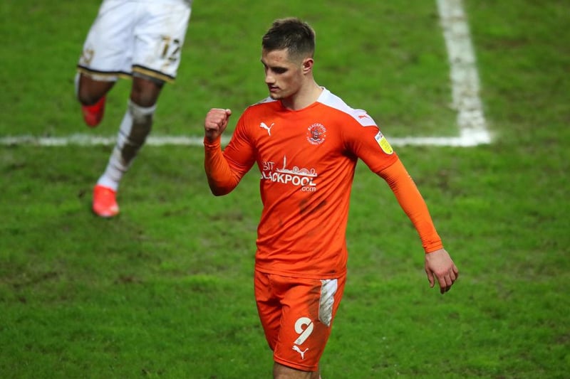 Regardless of whether Blackpool win the League One play-off final, the 24-year-old striker is bound to attract interest. Yates has netted 21 goals in League One and provided seven assists. He has often played with a strike partner alongside him though.