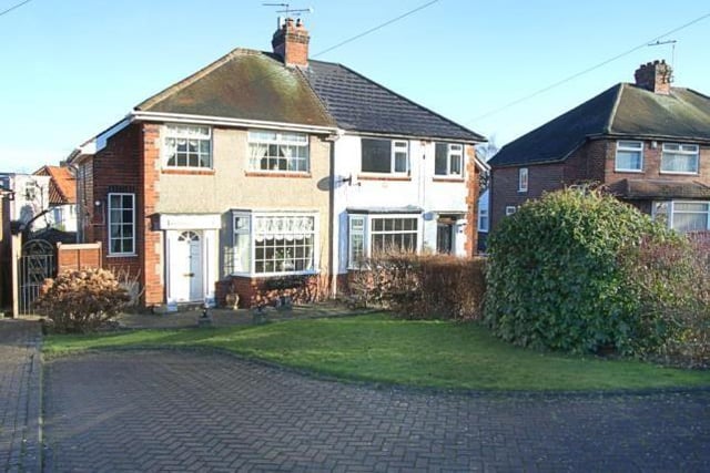 This three-bed semi-detached house has a guide price of £140,000. The sale is being handled by Blundells in Gleadless. See https://www.zoopla.co.uk/for-sale/details/54029400 for more information.