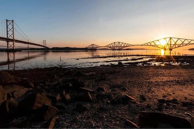 This South Queensferry sunrise was photographed by Craig Brown.