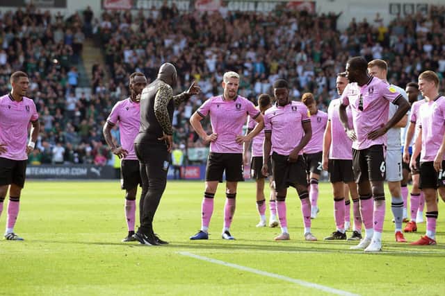 Sheffield Wednesday manager Darren Moore wants teams to fear playing his side. Photo: Steve Ellis