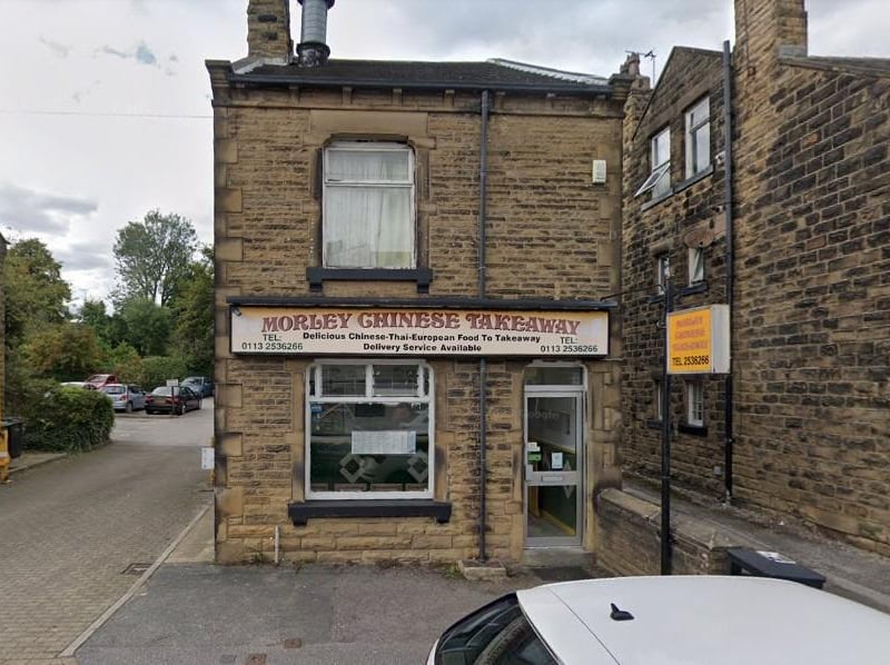 Morley Chinese Takeaway, in Fountain Street, Morley, was rated 1* on April 21, 2026. Inspectors found that major improvement was necessary for its management of food safety, with improvement necessary for cleanliness and condition of facilities and building. Its hygienic food handling was found to be good.
