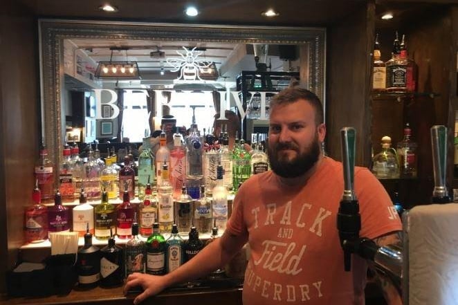 Michael Jarvie, 34, manager of the Beehive pub on West Street in 2018. This is another pub that has had more than one name