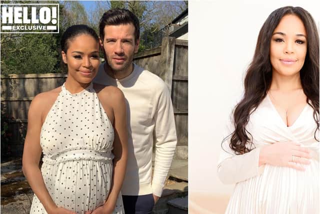 Sarah-Jane Crawford and Brian Barry-Murphy are expecting their first child.