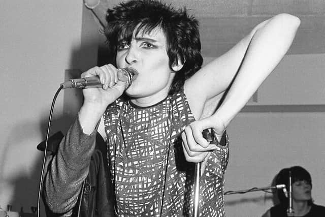 Siouxsie and the Banshees Siouxsie perform at The Limit, pictured by Pete Hill