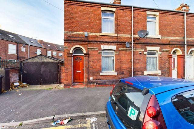 Two bed end terraced house £50,000