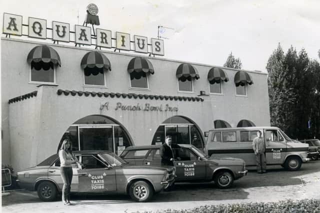 The Aquarius nightclub in Chesterfield during the 1970s.