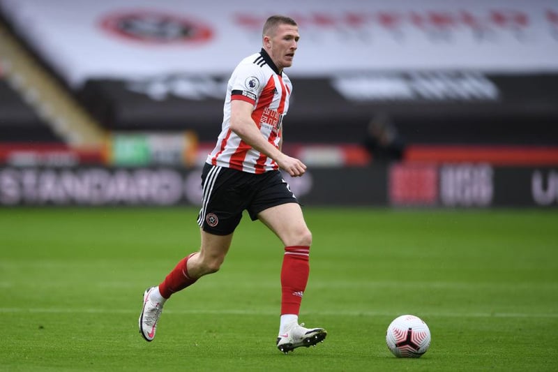 Lundstram makes his 98th league appearance for the Blades (Photo by Gareth Copley/Getty Images)