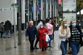 Hospital bosses in Sheffield are advising people to continue wearing masks for appointments and visits. Photo: Jonathan Gawthorpe