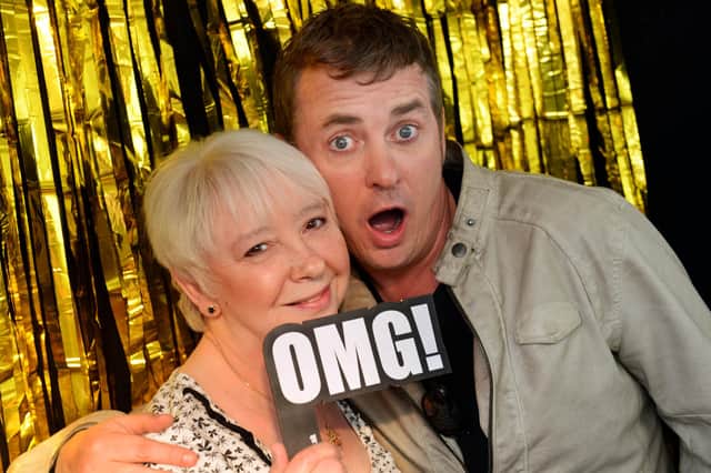 EastEnders star Shane Richie at Crystal Peaks, where he met Sheffield mum Sandra Hicks from Waterthorpe on Mothers Day 2014