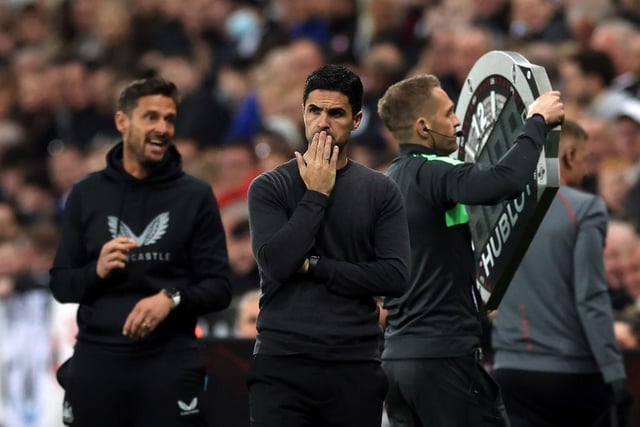 In footage shown on Amazon Prime’s All or Nothing, Arteta said after Arsenal’s 2-0 defeat on Tyneside: “They were 10,000 times better than us today, in everything. We didn’t earn the right to play, we didn’t win a duel, we didn’t win a second ball, we were horrible with the ball, we had no organisation, we had nothing guys. Nothing!

‘So now [zips mouth shut], shut your mouth and eat it. We could have conceded eight goals, and when you see the chances you will cry. You will cry the way we have competed. It’s not the way we have competed, it’s that we didn’t compete at all in the game.”