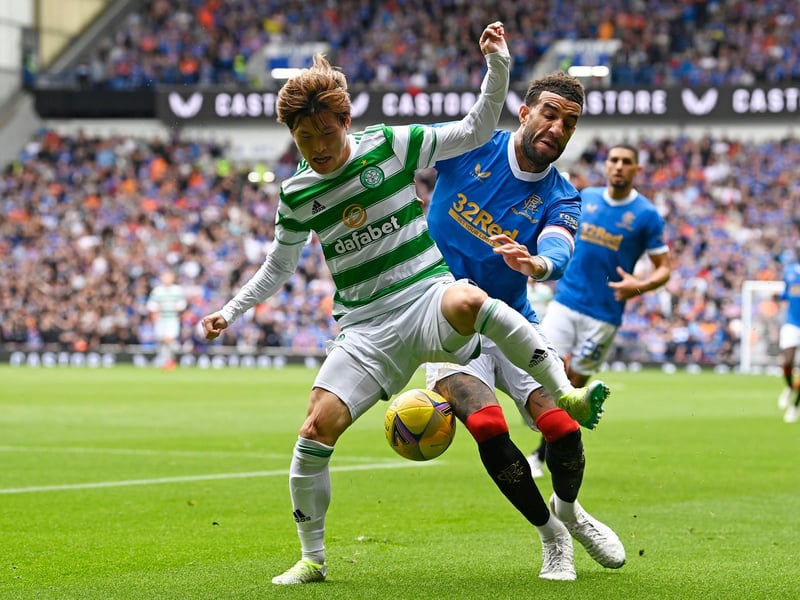 One slip allowed Odsonne Edouard to run away in the first half but covered Balogun really well when he needed to and put in yet another solid performance.