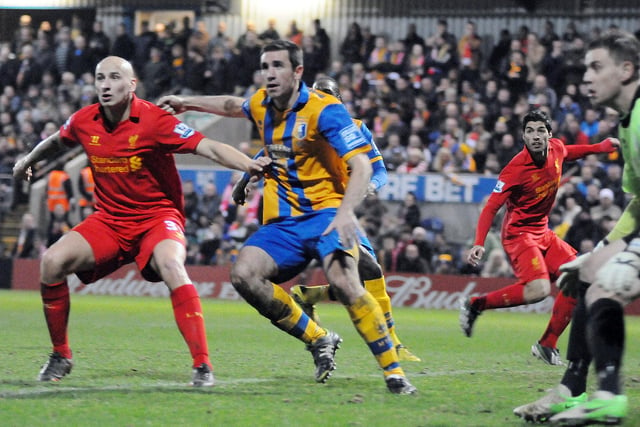 John Thompson made his Stags debut in a 0-0 draw against Telford in November 2011. He played 15 times for Mansfield over the next two years before being forced to retire  due to the mental scars left from the serious facial injury he received  against Ilkeston F.C.